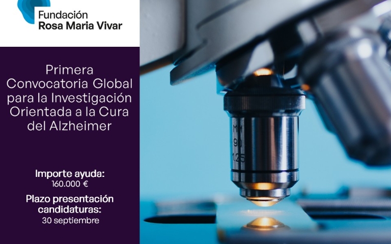 Convocatòria global per a la recerca orientada a la cura de l'Alzheimer
